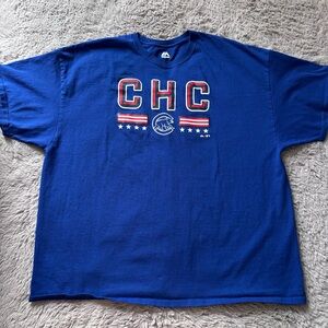 ⭐️⭐️⭐️Majestic Chicago Cubs T Shirt size 3X